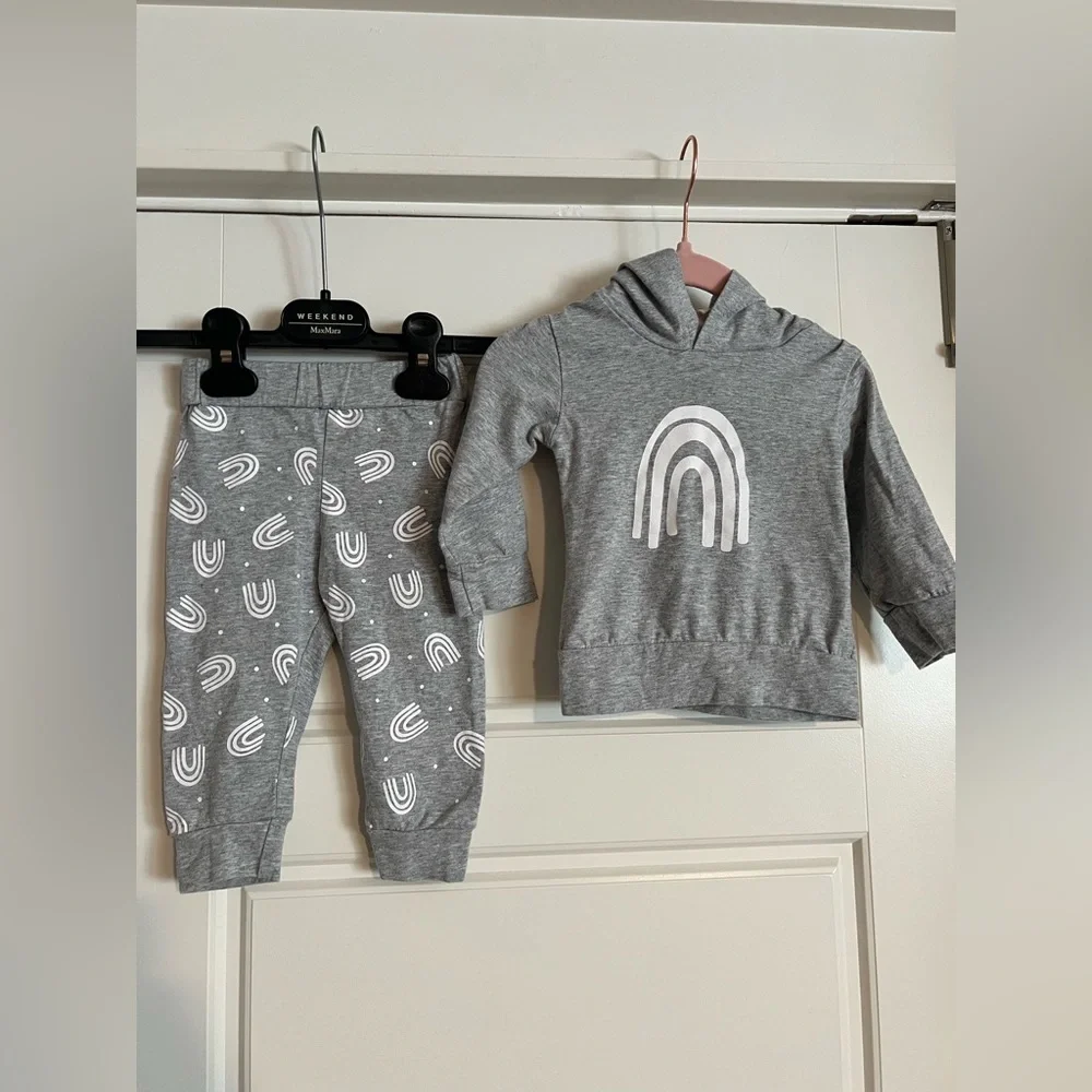 $7 ADD ON H&M‎ Set Matching Rainbow 6-9M 6-12M Zara Cat and Jack Carters Gap